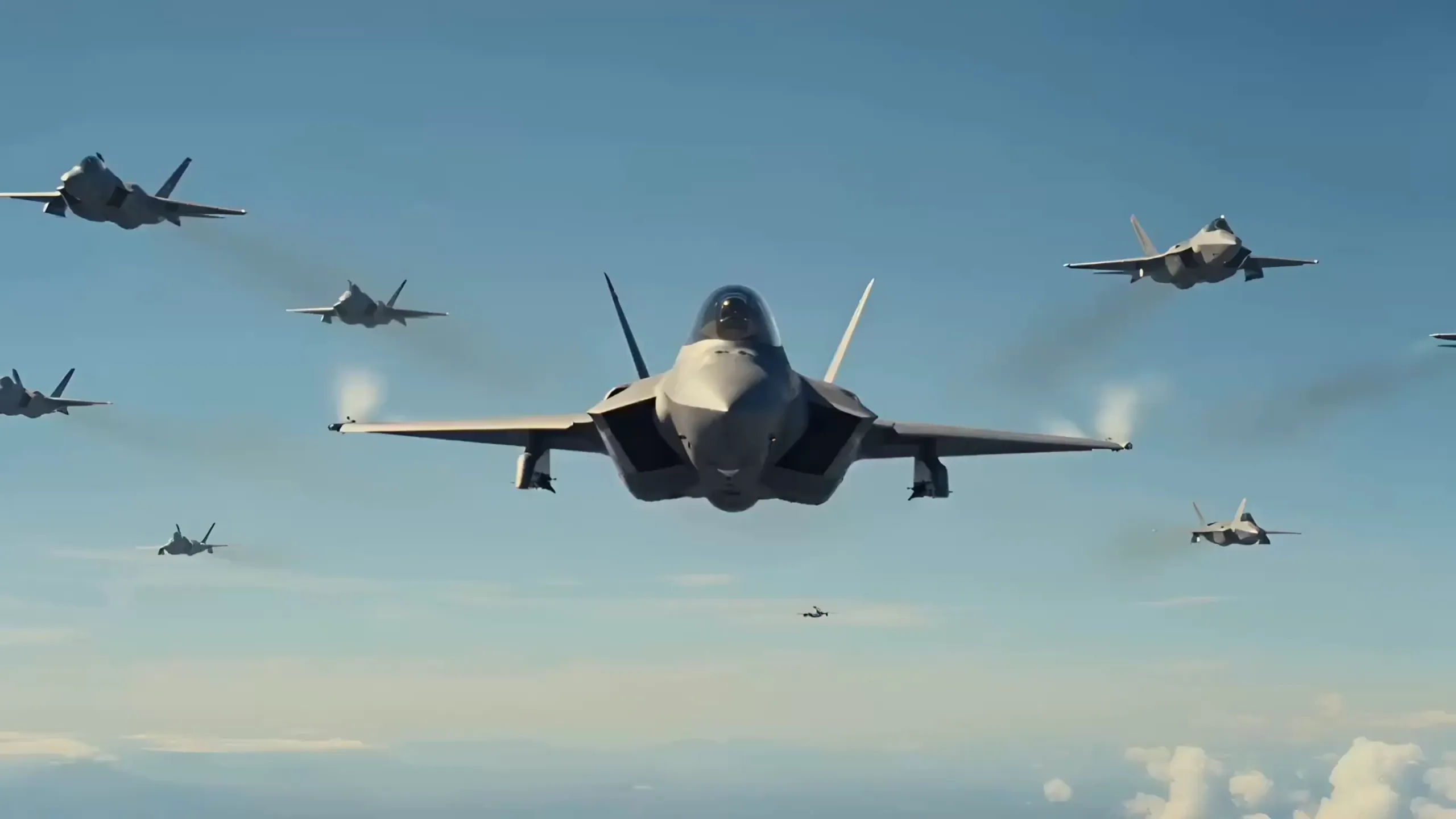 Aerial Combat Scene created with Seedance AI