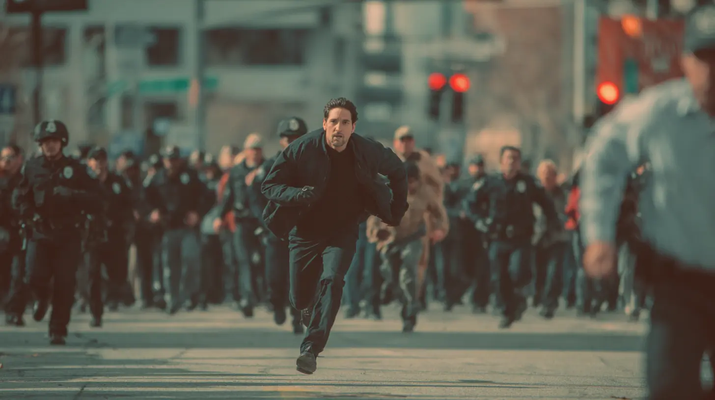 Cinematic police chase created with Seedance AI