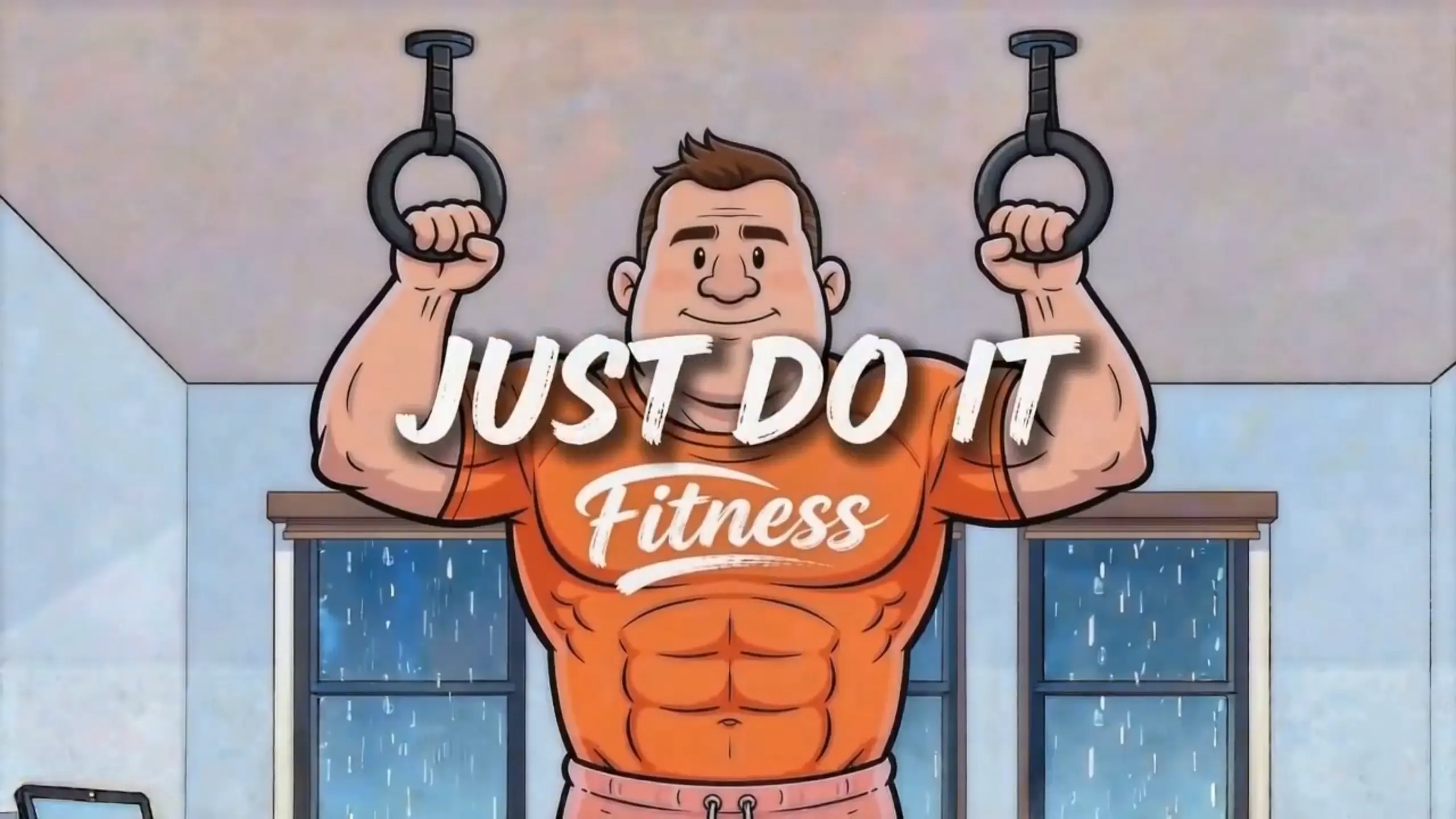 Animated fitness brand advertisement created with Seedance AI